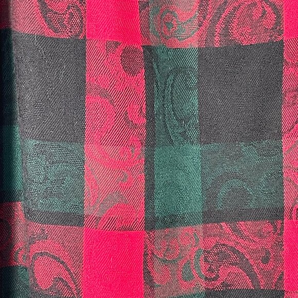 Vintage Pendleton Plaid Wool Vest Skirt Set Made in USA Size 12 - Picture 12 of 13